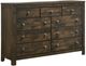 New Classic® Home Furnishings Blue Ridge Rustic Gray Dresser-0