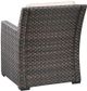 Signature Design by Ashley® Easy Isle Dark Brown/Beige Lounge Chair with Cushion-2