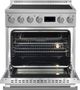FORNO® Torino Series Alta Qualita 30" Stainless Steel Freestanding Induction Range-3