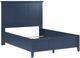 Modus Furniture Grace Blueberry Twin Panel Bed-2