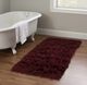 Linon Flokati Burgundy 5'x8' Area Rug-1