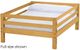 Crate Designs™ Furniture Classic Full Ladder End Upper Bunk Bed-0