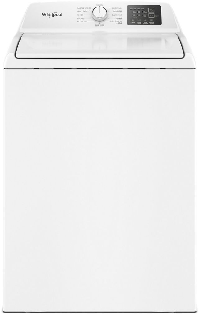 Whirlpool® White Top Load Washer & Gas Dryer Laundry Pair-1