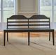 Liberty Furniture Paradise Valley Saddle Brown Dining Bench-1