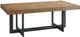 Intercon Eden Rustic Dune Coffee Table with Black Base-0