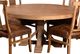Horizon Home® Sequoia Brown Round Dining Table-0