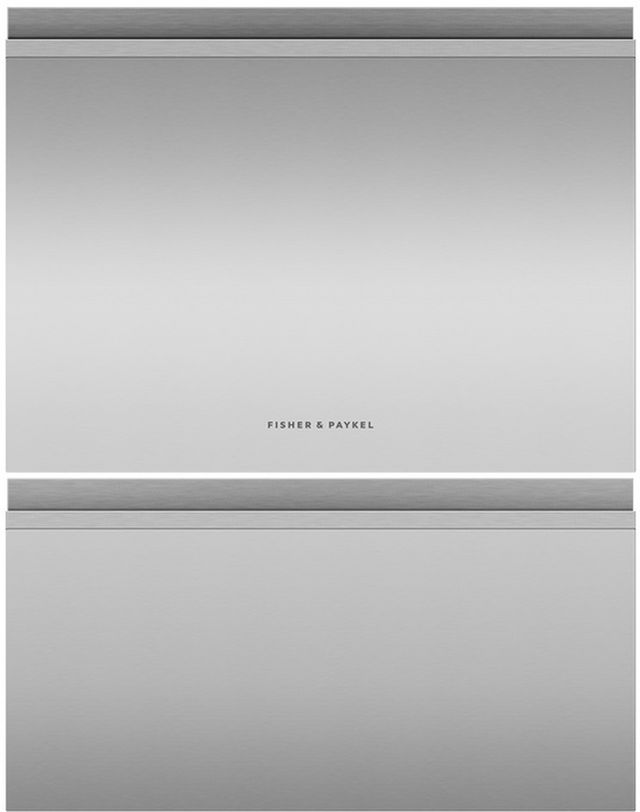 Fisher & Paykel DishDrawer™ 24" Brushed Stainless Steel Dishwasher Door Panel-0