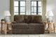 Benchcraft® Aylesworth Chocolate Loveseat-4