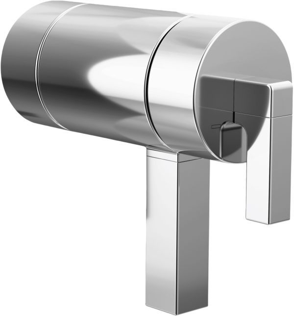 Brizo Frank Lloyd Wright® Polished Chrome TempAssure® Thermostatic Valve Kit -0