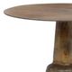 Dovetail Furniture Golbez Antique Brass Bistro Table-2