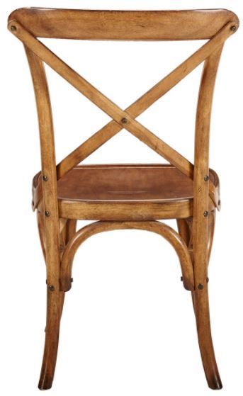 Olliix by Harbor House Noah Set of 2 Chestnut Dining Chair-3