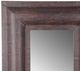 A & B Home Xavier Brown Wall Mirror-1