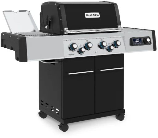 Broil King® Regal™ Q 490 Pro 4-Burner Black Freestanding Natural Gas Grill-2