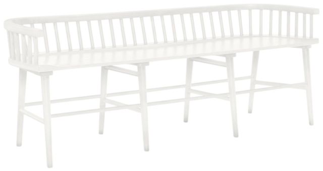 Legacy Classic Xxx's and Ooo's Cotton Windsor Dining Bench-0