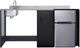 Summit® 72" Black/Stainless Steel Barrier-Free All-In-One Kitchenette-0