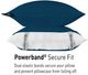 BEDGEAR® Ver-Tex Performance 4-Piece Navy Split King/Split California King Sheet Set-3
