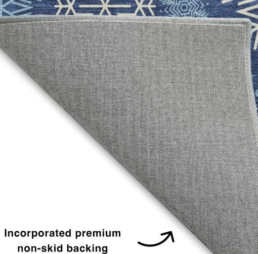Dalyn™ Rug Company Merry & Bright MY25 Navy 5'x8' Area Rug-2