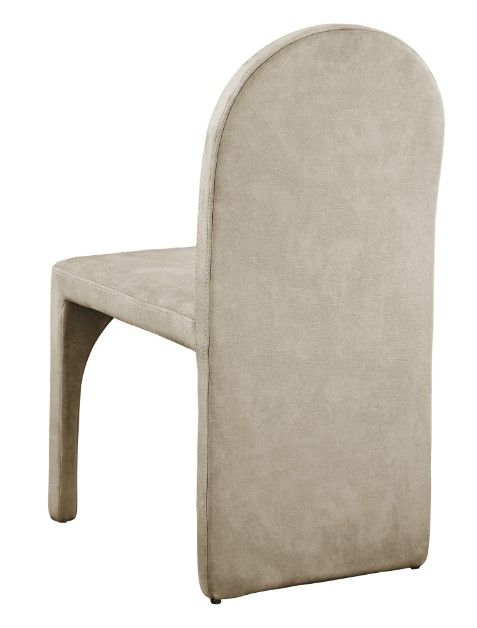 Meridian Furniture Summer Stone Velvet Dining Side Chair-3