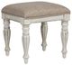 Liberty Furniture Magnolia Manor 3-Piece Antique White/Weathered Bark Vanity Set-3