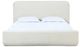 Modus Furniture Wisteria Frosty Queen Upholstered Platform Bed-3