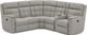 Flexsteel® Mason Gray Dove Power Reclining Sectional-0