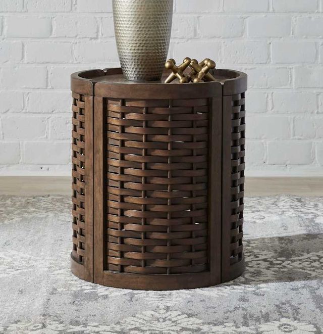 Liberty Furniture Warren Park Coffee Brown End Table-1