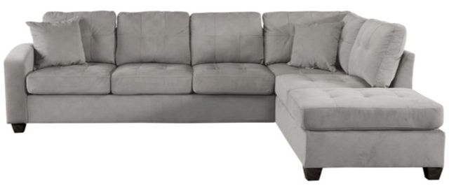 Homelegance® Emilio 2-Piece Taupe Sectional with Chaise-2