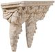 A & B Home Antique White Wall Shelf-0