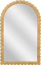 TOV Furniture Bama Natural Rattan Arched Wall Mirror-4
