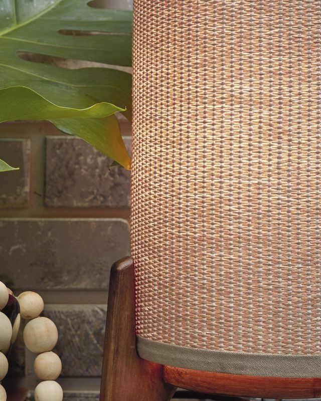 Signature Design by Ashley® Ladwell Brown/Natural Table Lamp-1
