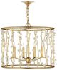 Currey & Company Clear/Gold Adagio Chandelier-0
