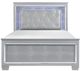 Mazin Furniture Allura Silver Eastern King Bed-0