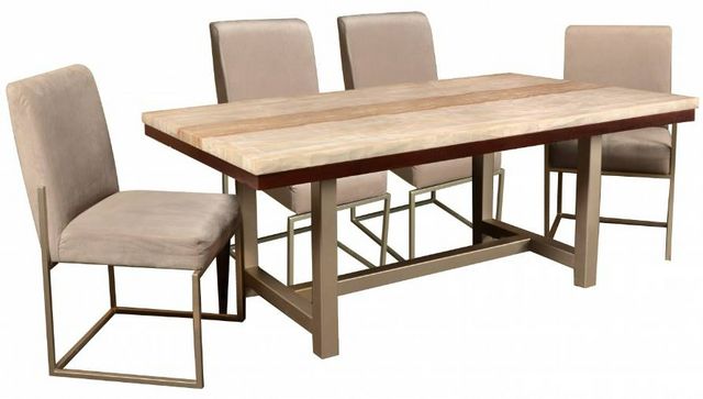 Horizon Home® Spectrum 5-Piece Beige Dining Set