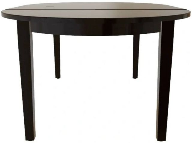 Mavin Customizable 48" x 48" Round Extendable Dining Table with 2 Leaves-2