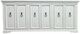 Million Dollar Rustic Frosted White Narrow Media Console-0