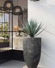 Currey & Company Elias Reactive Black Large Planter-3