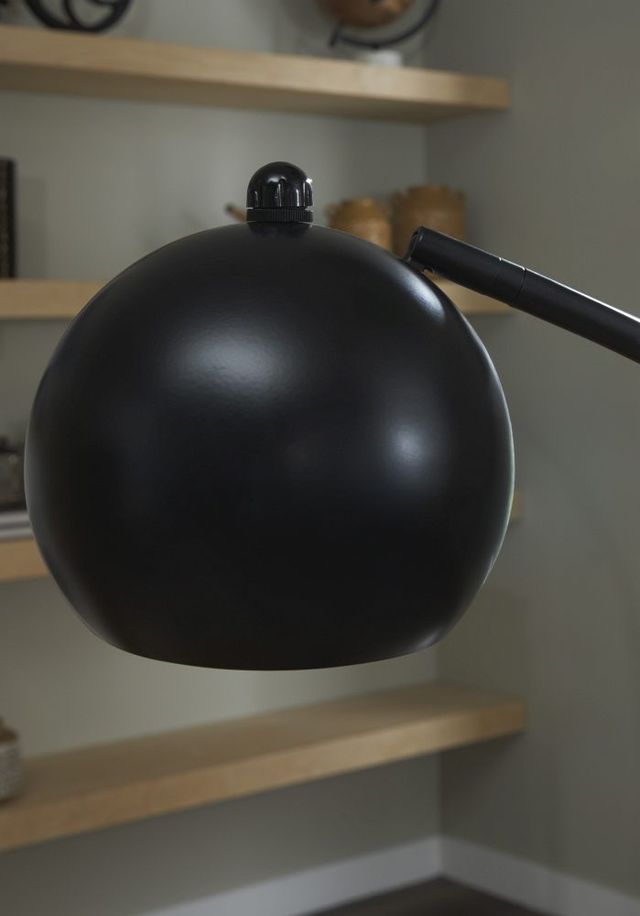 Signature Design by Ashley® Marinel Black Metal Floor Lamp-1