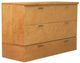 CabinetBed Inc.™ Premium Denva Brown Queen Cabinet Bed-1