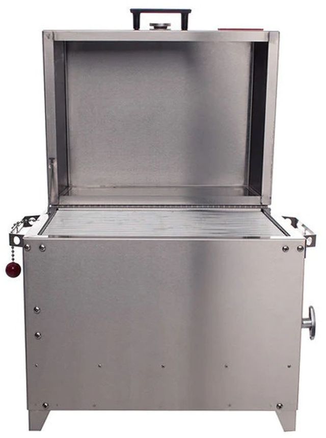 Hasty Bake Ranger 23" Stainless Steel Charcoal Freestanding Grill-4