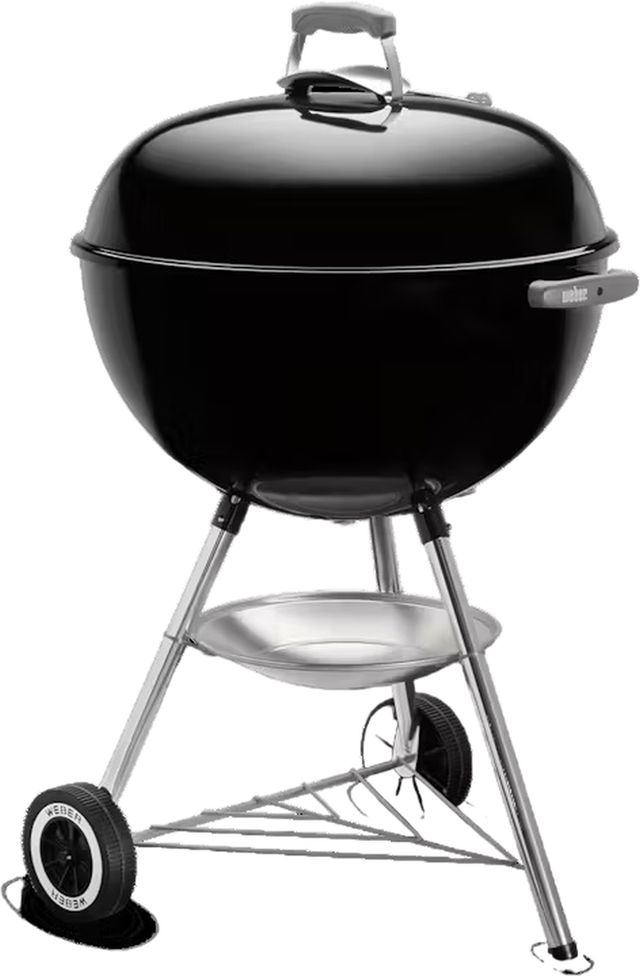 Weber® Original Kettle™ Series 23" Black Freestanding Charcoal Grill-3