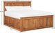 Archbold Furniture Customizable Shaker King Chest Panel Storage Bed-2