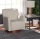 Emerald Home Clara Speckled Tan Swivel Chair-1