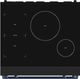 Thor Kitchen® Gordon Ramsay Collection 30" Black Pro Style Induction Range with Tilt Panel Touch Control and Blue Trim-5