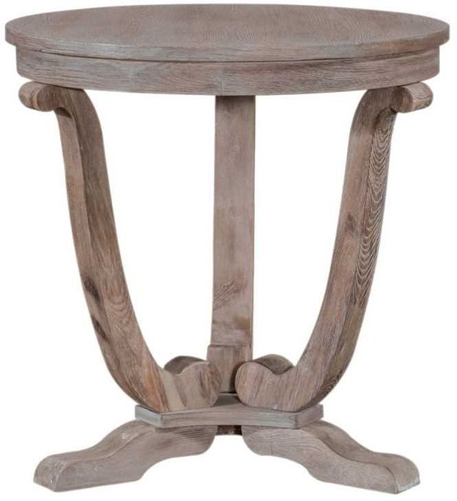 Liberty Furniture Greystone Mill Stone White Wash End Table-2