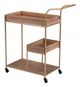 Zuo Modern Bar Brown/Gold Tray Cart-3