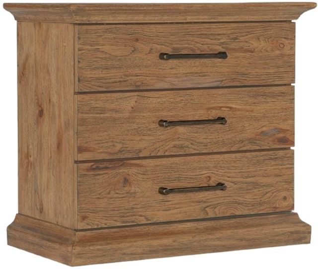 Hooker® Furniture Big Sky Vintage Natural 3-Drawer Nightstand-0