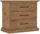Hooker® Furniture Big Sky Vintage Natural 3-Drawer Nightstand-0