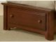 Vaughan-Bassett Hamilton Franklin Cherry Youth Twin/Full Storage Footboard Rails-2