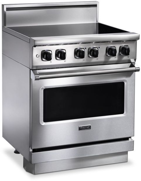 Viking® 5 Series 30" Stainless Steel Pro Style Induction Range-1