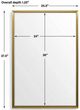 Uttermost® Heisler Brass Accent Mirror-2